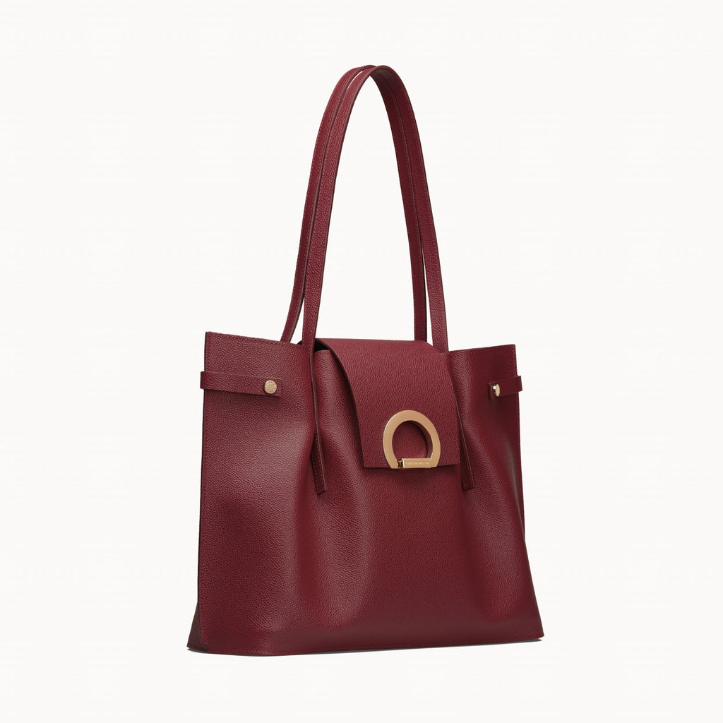 TARA Burgundy - Handbags - ONOCAN