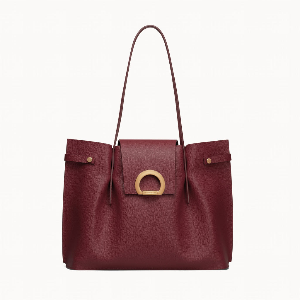 TARA Burgundy - Handbags - ONOCAN