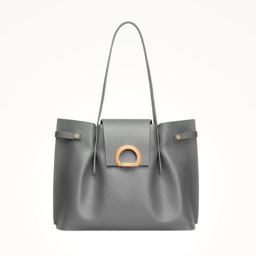 TARA Medium Grey - Handbags - ONOCAN